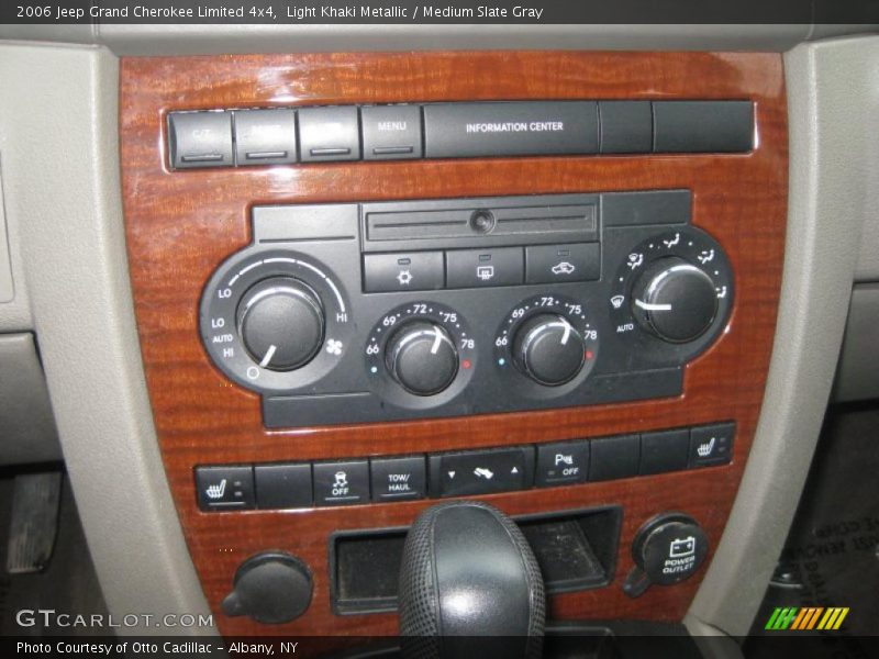 Light Khaki Metallic / Medium Slate Gray 2006 Jeep Grand Cherokee Limited 4x4