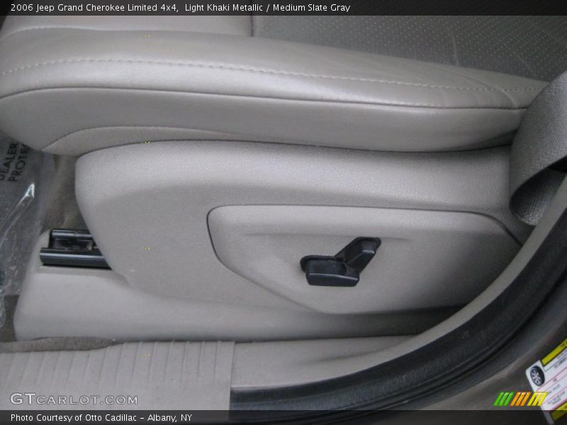 Light Khaki Metallic / Medium Slate Gray 2006 Jeep Grand Cherokee Limited 4x4