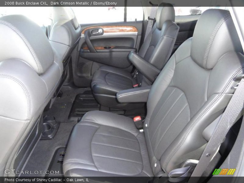Dark Crimson Metallic / Ebony/Ebony 2008 Buick Enclave CXL