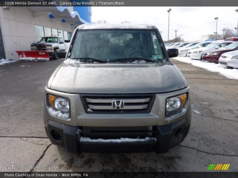 Galaxy Gray Metallic / Titanium/Black 2008 Honda Element EX AWD