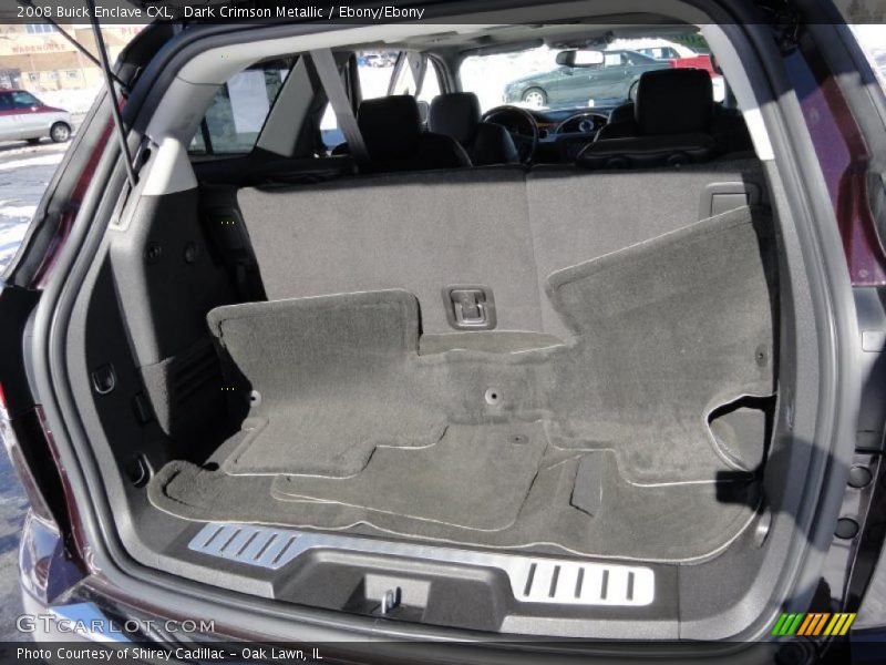 Dark Crimson Metallic / Ebony/Ebony 2008 Buick Enclave CXL