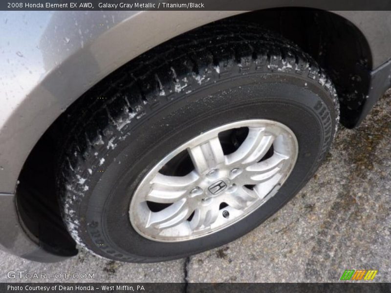 Galaxy Gray Metallic / Titanium/Black 2008 Honda Element EX AWD