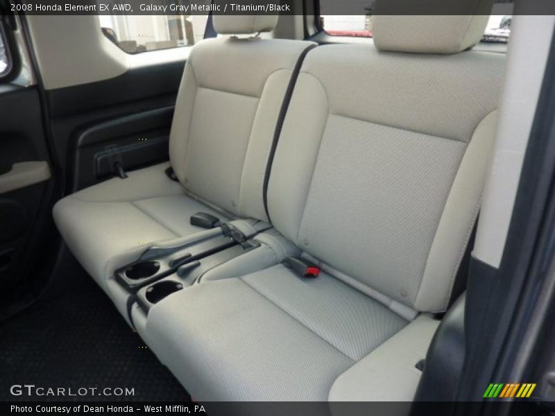 Galaxy Gray Metallic / Titanium/Black 2008 Honda Element EX AWD