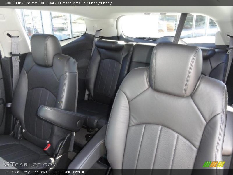 Dark Crimson Metallic / Ebony/Ebony 2008 Buick Enclave CXL