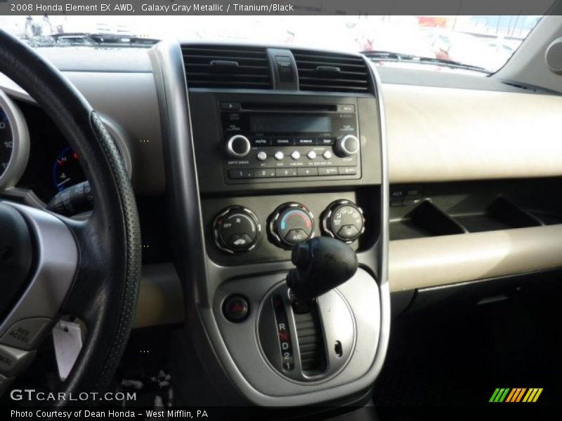 Galaxy Gray Metallic / Titanium/Black 2008 Honda Element EX AWD