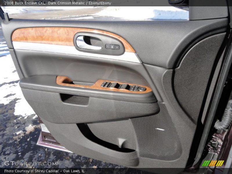Dark Crimson Metallic / Ebony/Ebony 2008 Buick Enclave CXL