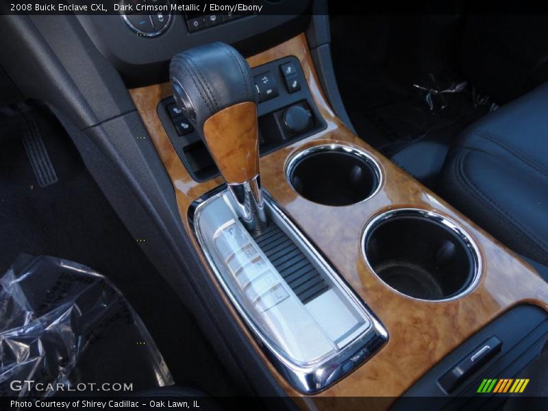 Dark Crimson Metallic / Ebony/Ebony 2008 Buick Enclave CXL