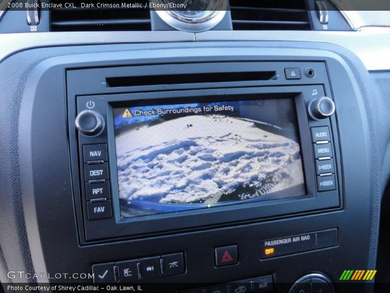 Dark Crimson Metallic / Ebony/Ebony 2008 Buick Enclave CXL