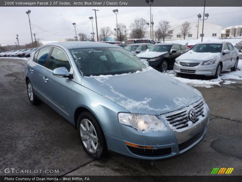 Arctic Blue Silver / Classic Grey 2006 Volkswagen Passat 2.0T Sedan