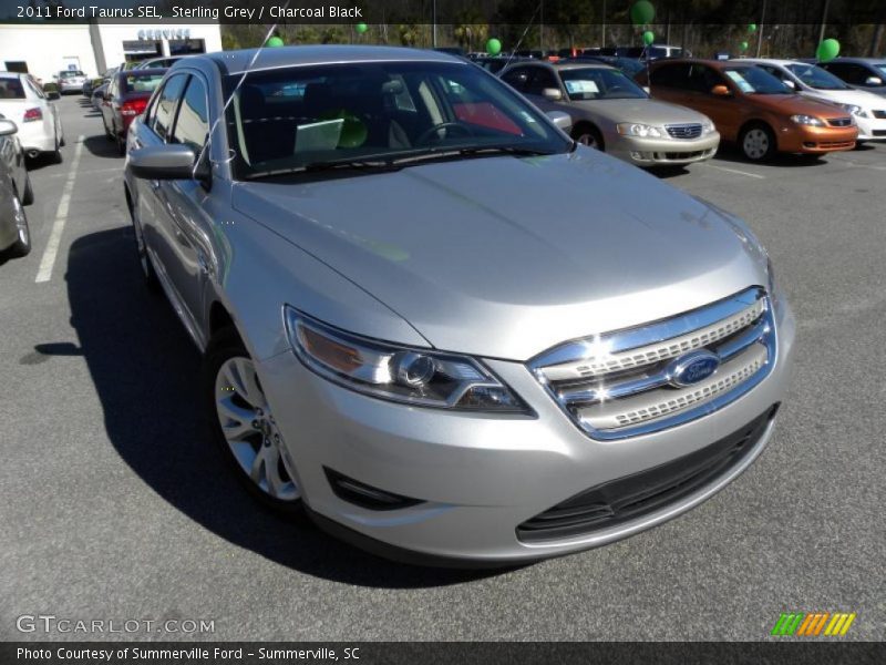 Sterling Grey / Charcoal Black 2011 Ford Taurus SEL