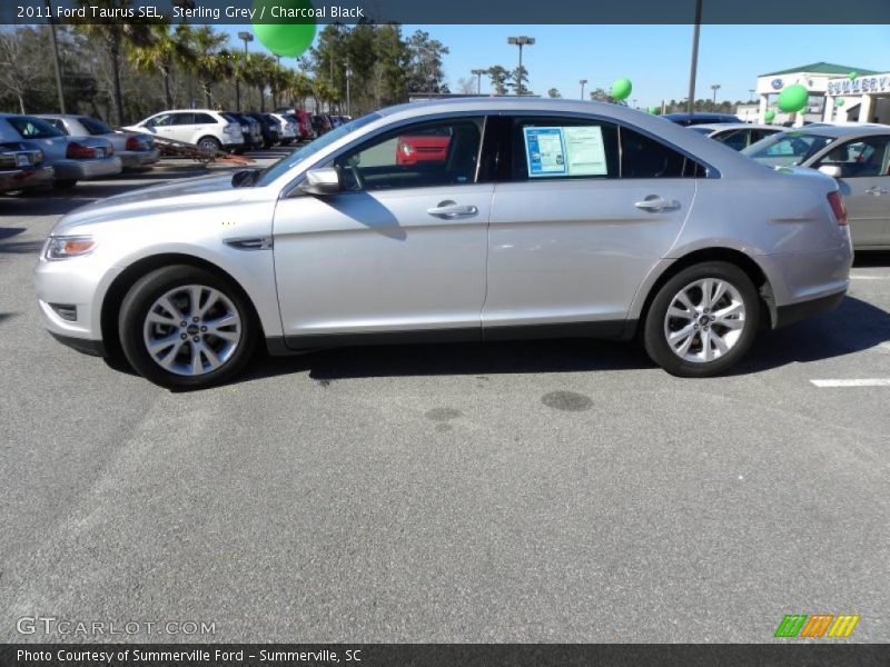 Sterling Grey / Charcoal Black 2011 Ford Taurus SEL
