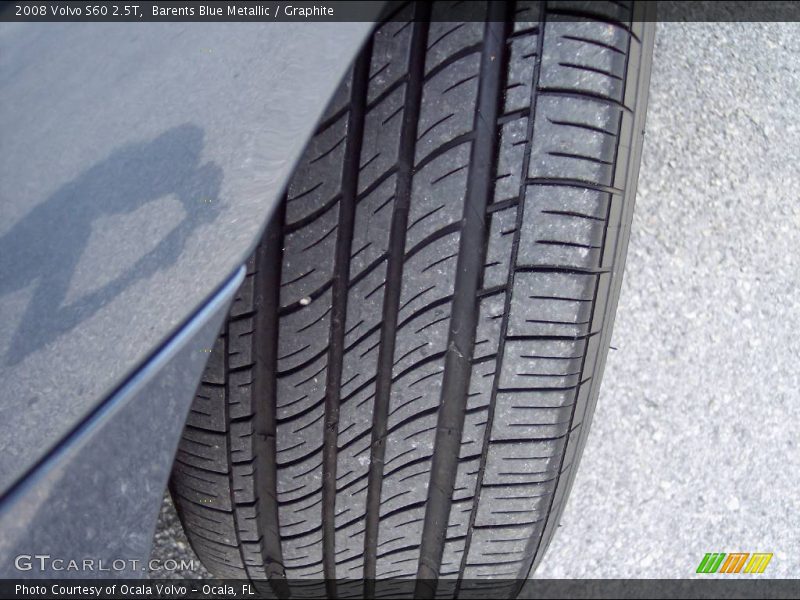Barents Blue Metallic / Graphite 2008 Volvo S60 2.5T