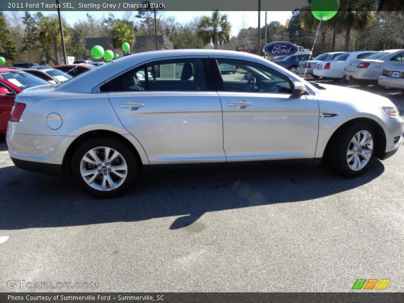 Sterling Grey / Charcoal Black 2011 Ford Taurus SEL
