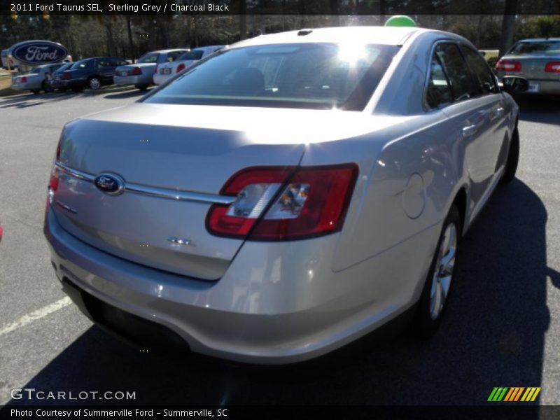 Sterling Grey / Charcoal Black 2011 Ford Taurus SEL