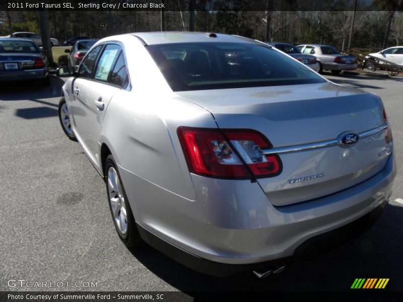 Sterling Grey / Charcoal Black 2011 Ford Taurus SEL