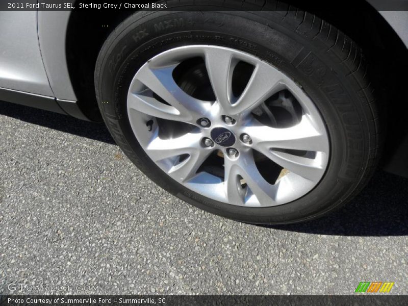 Sterling Grey / Charcoal Black 2011 Ford Taurus SEL