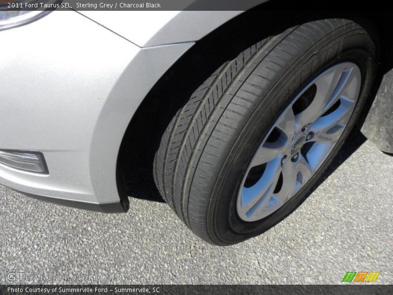 Sterling Grey / Charcoal Black 2011 Ford Taurus SEL