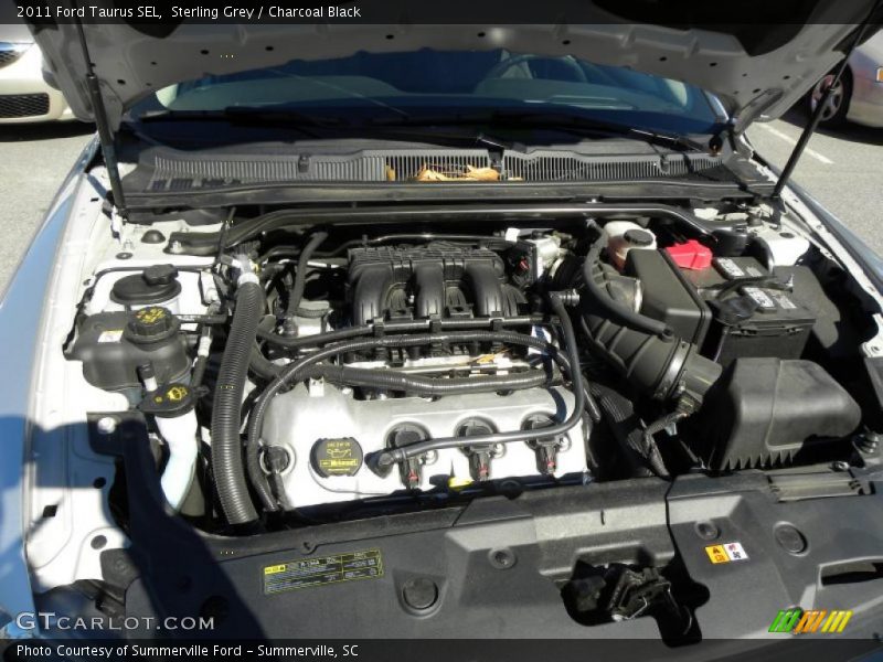 Sterling Grey / Charcoal Black 2011 Ford Taurus SEL