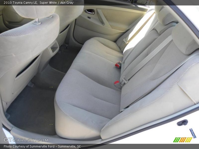 Super White / Ash Gray 2010 Toyota Camry LE