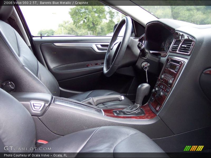 Barents Blue Metallic / Graphite 2008 Volvo S60 2.5T