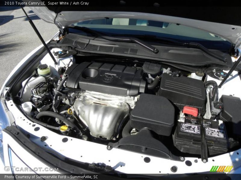 Super White / Ash Gray 2010 Toyota Camry LE