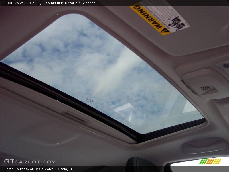 Barents Blue Metallic / Graphite 2008 Volvo S60 2.5T