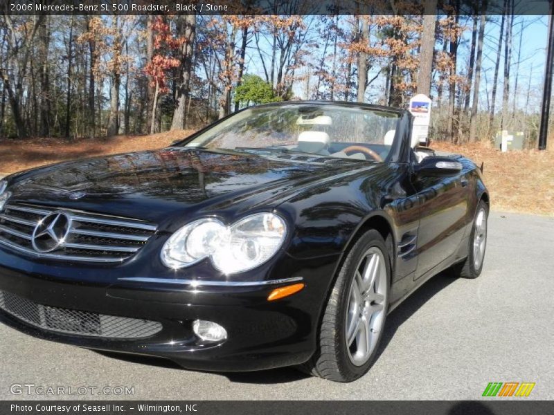 Black / Stone 2006 Mercedes-Benz SL 500 Roadster