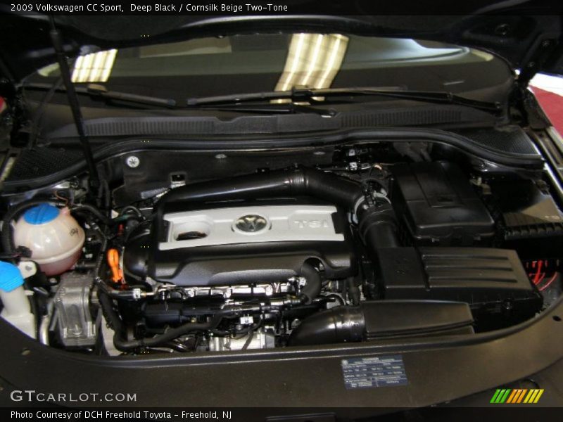 Deep Black / Cornsilk Beige Two-Tone 2009 Volkswagen CC Sport