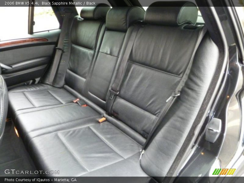  2006 X5 4.4i Black Interior