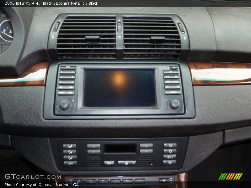 Controls of 2006 X5 4.4i