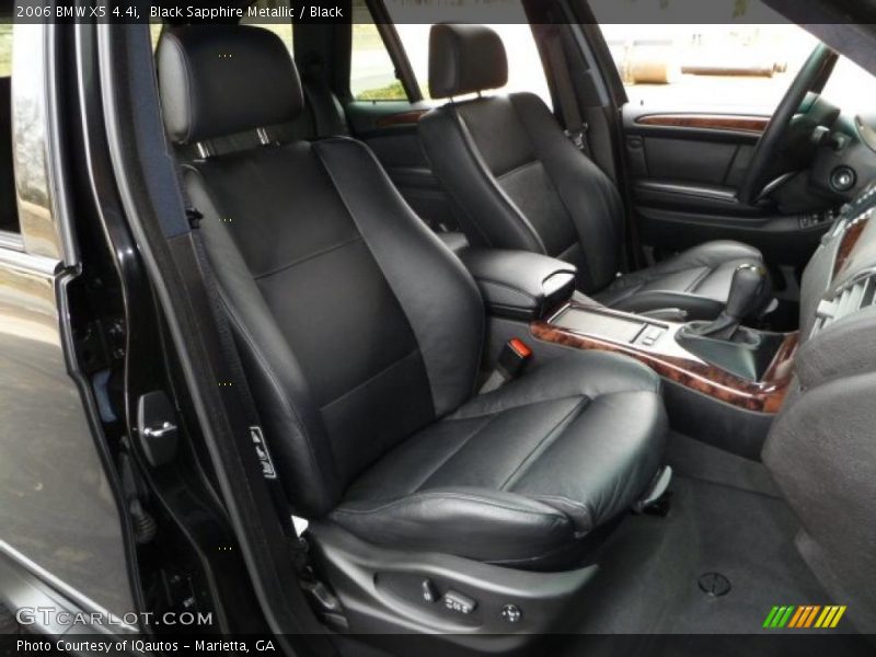  2006 X5 4.4i Black Interior