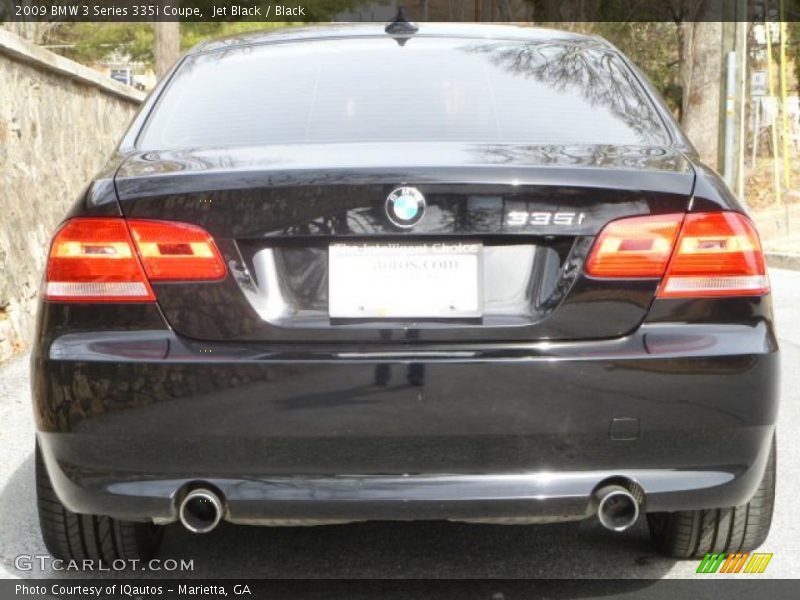 Jet Black / Black 2009 BMW 3 Series 335i Coupe