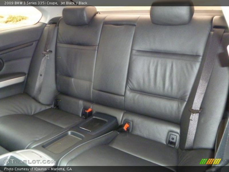 2009 3 Series 335i Coupe Black Interior