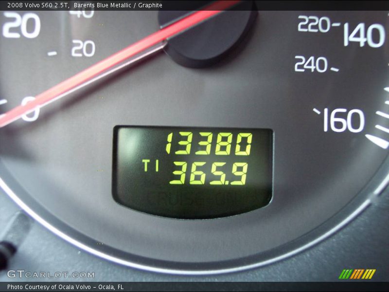 Barents Blue Metallic / Graphite 2008 Volvo S60 2.5T