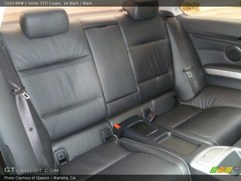  2009 3 Series 335i Coupe Black Interior