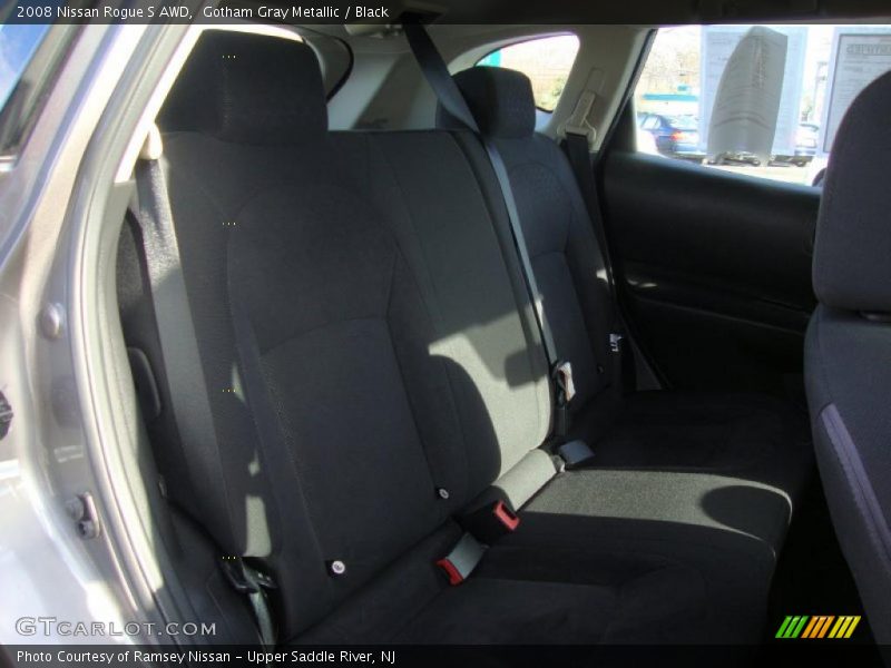 Gotham Gray Metallic / Black 2008 Nissan Rogue S AWD