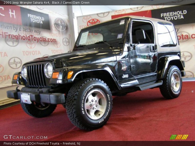 Black / Camel/Dark Green 2001 Jeep Wrangler Sahara 4x4