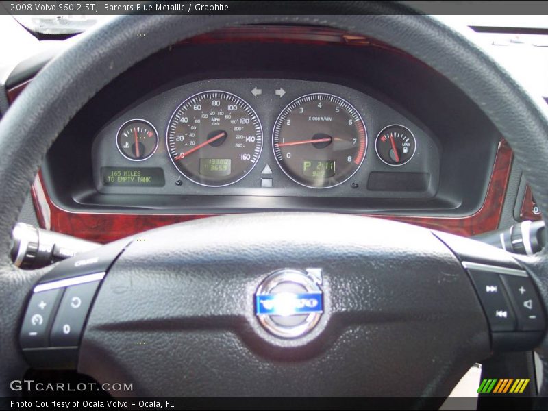 Barents Blue Metallic / Graphite 2008 Volvo S60 2.5T