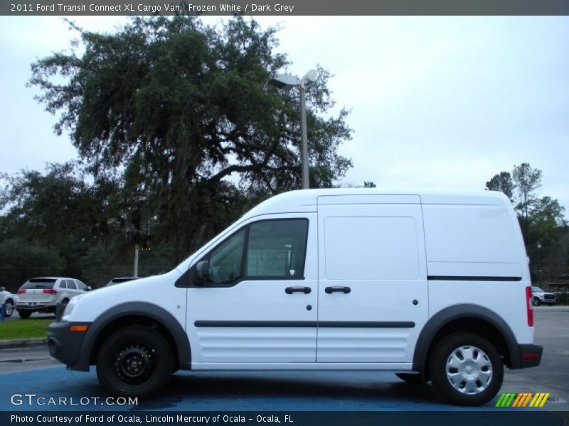 Frozen White / Dark Grey 2011 Ford Transit Connect XL Cargo Van