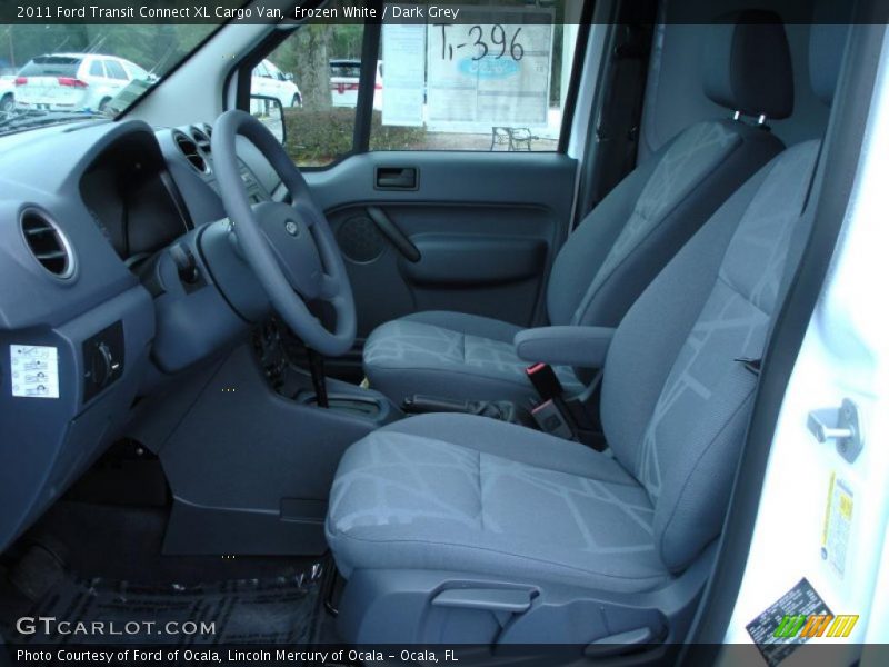 Frozen White / Dark Grey 2011 Ford Transit Connect XL Cargo Van