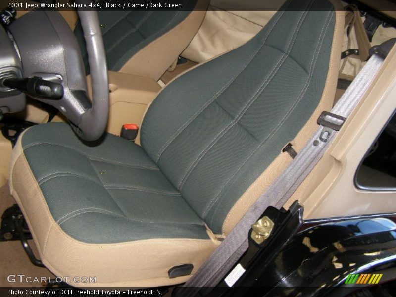 Black / Camel/Dark Green 2001 Jeep Wrangler Sahara 4x4
