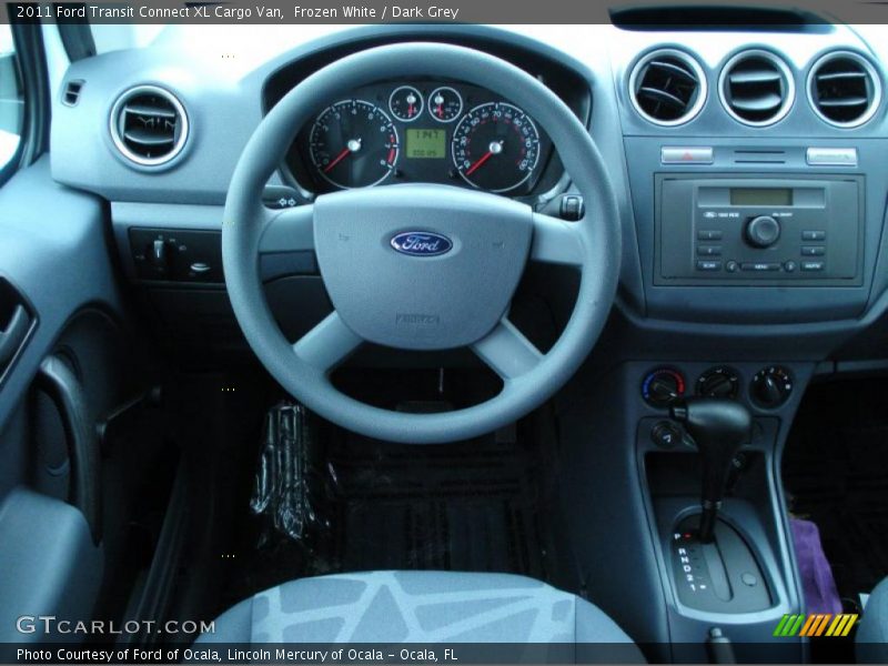 Dashboard of 2011 Transit Connect XL Cargo Van