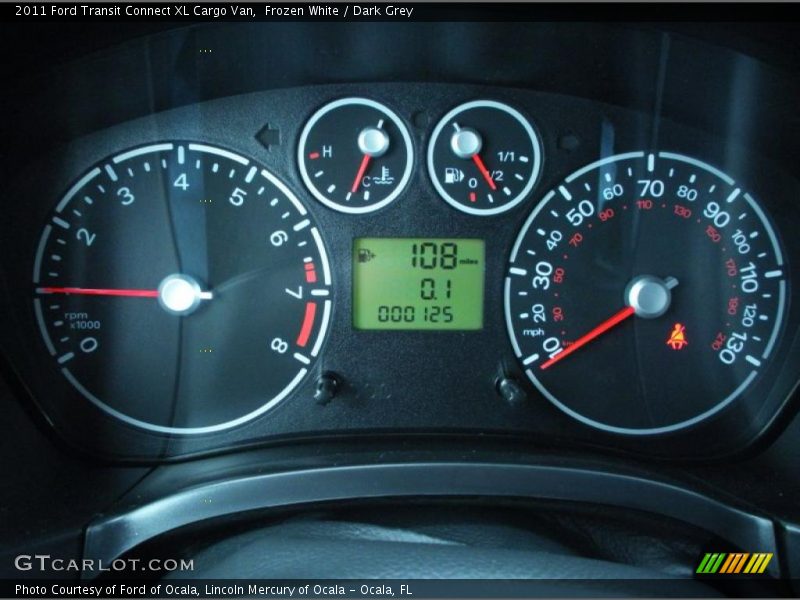  2011 Transit Connect XL Cargo Van XL Cargo Van Gauges