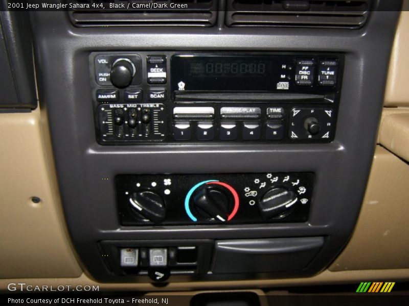 Black / Camel/Dark Green 2001 Jeep Wrangler Sahara 4x4
