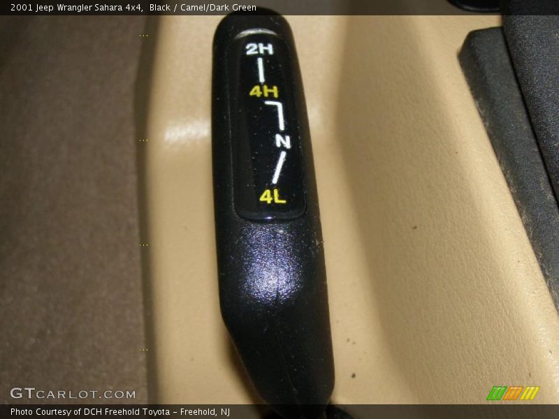 Black / Camel/Dark Green 2001 Jeep Wrangler Sahara 4x4