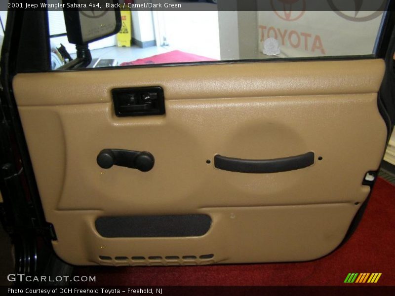 Black / Camel/Dark Green 2001 Jeep Wrangler Sahara 4x4