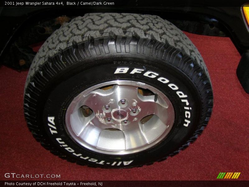 Black / Camel/Dark Green 2001 Jeep Wrangler Sahara 4x4