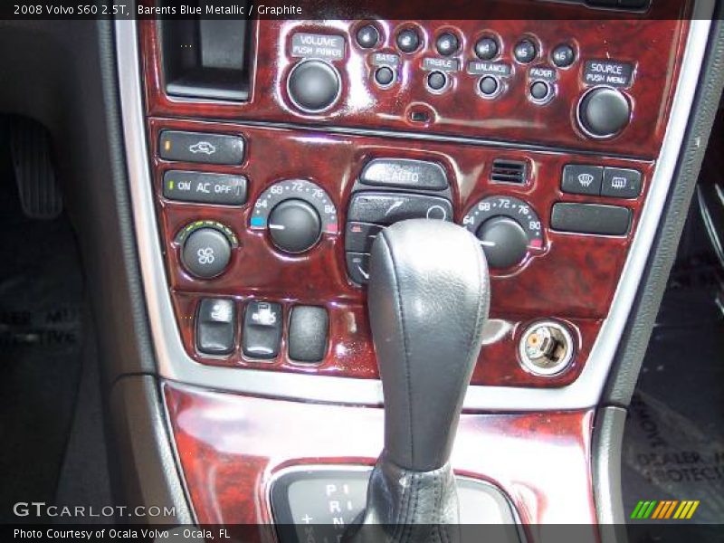 Barents Blue Metallic / Graphite 2008 Volvo S60 2.5T