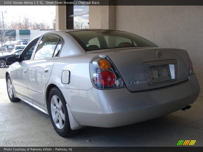 Sheer Silver Metallic / Charcoal Black 2002 Nissan Altima 2.5 SL