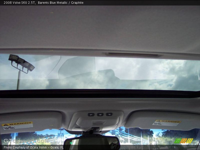 Barents Blue Metallic / Graphite 2008 Volvo S60 2.5T